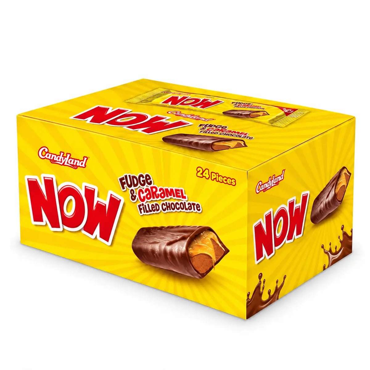 Now Fudge & Caramel Chocolate