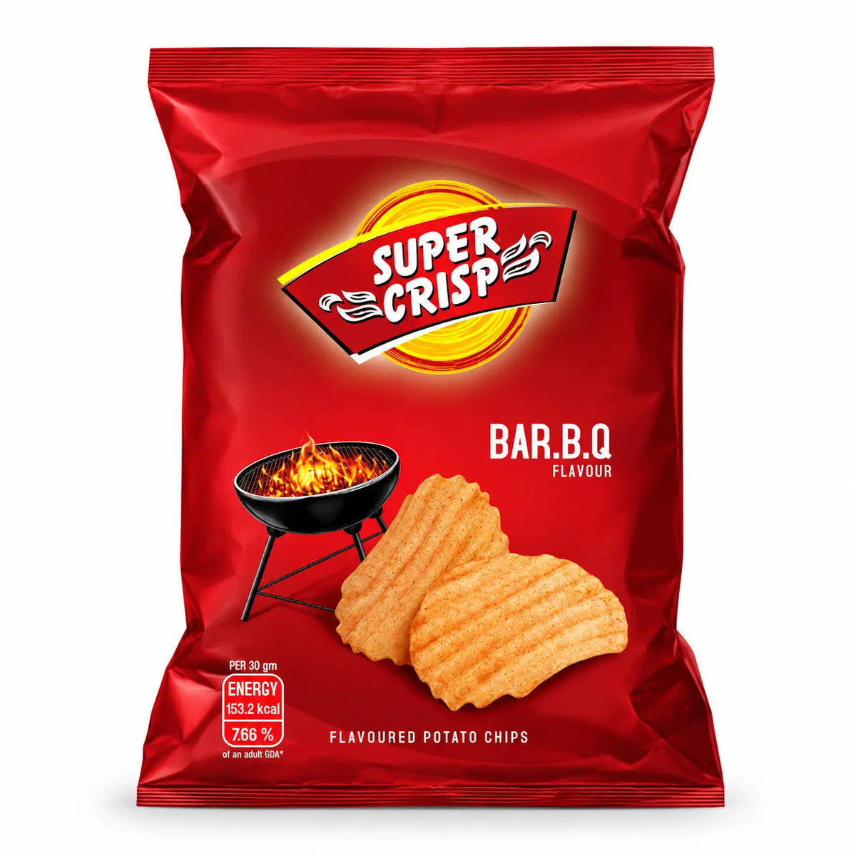 BBQ Crinkled Potato Chips