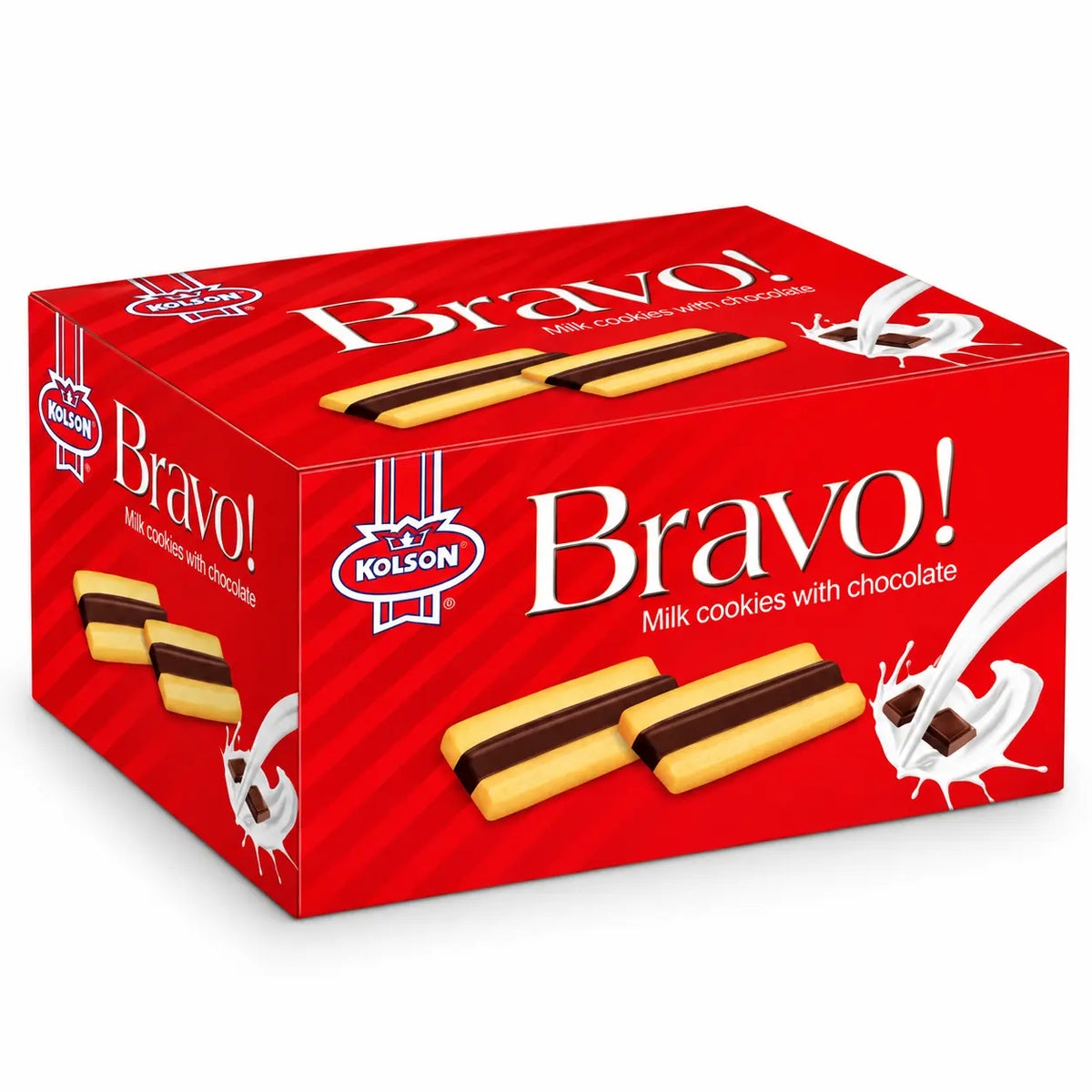 Bravo Milk Chocolate Biscuits