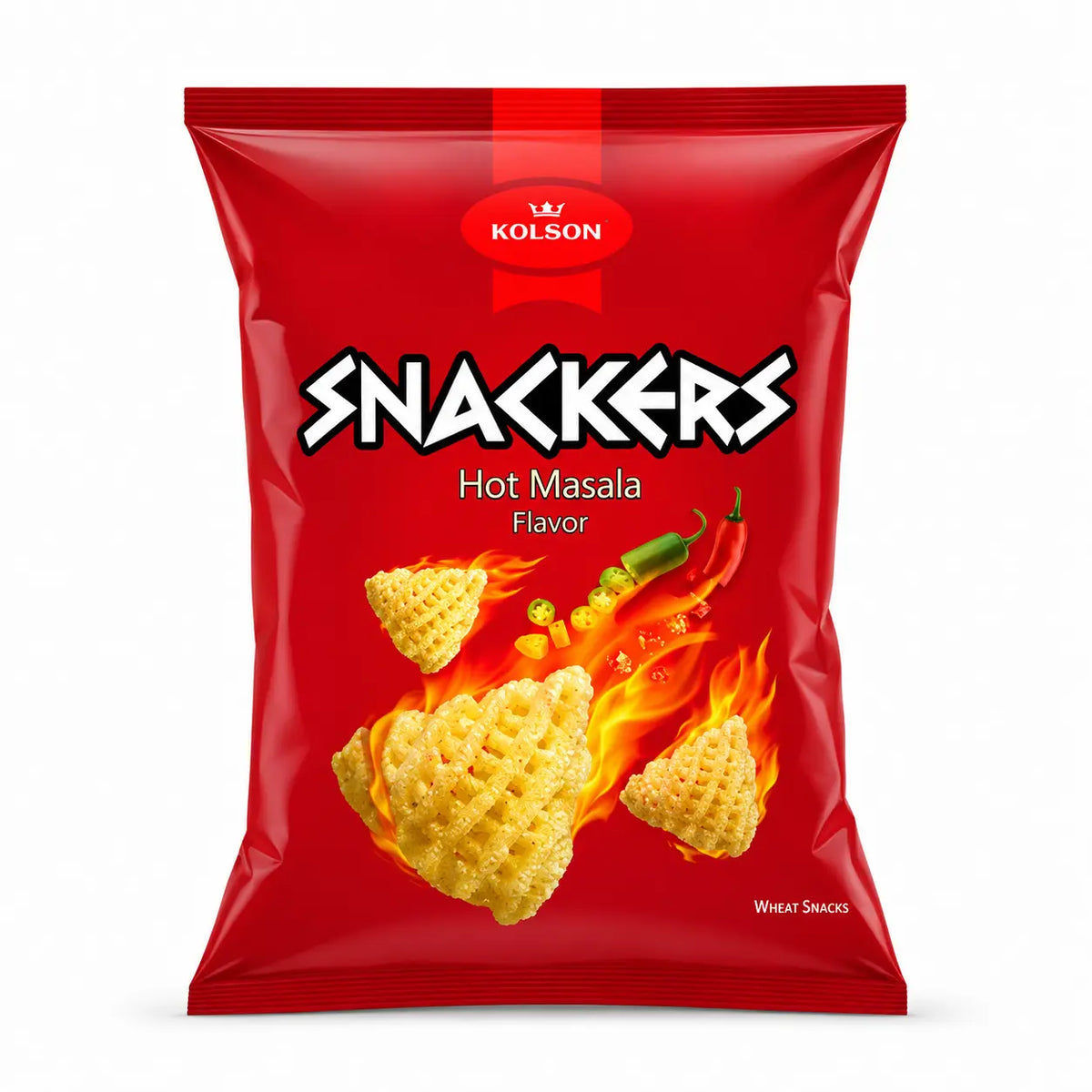 Snackers Hot Masala Flavour Chips