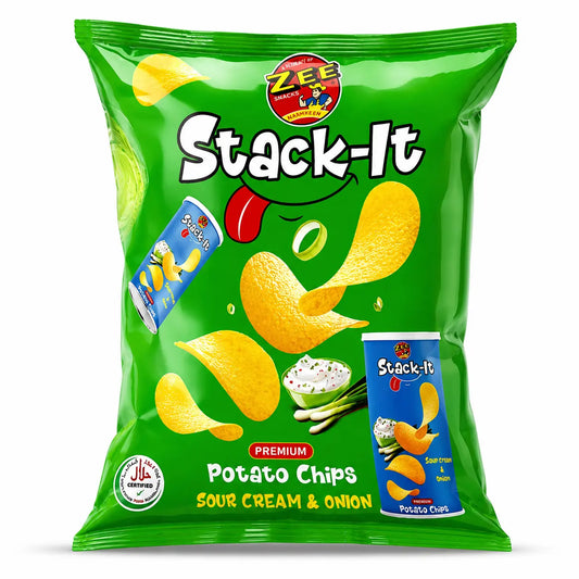 Stack-It Potato Chips – Sour Cream & Onion