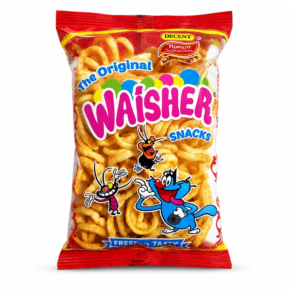 Waisher Jumbo Red – Spicy Ring Snacks